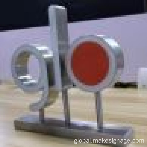 Free Standing Tabletop Signs 3D Free Standing Table Letters Supplier